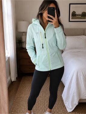 Abercrombie & Fitch A&F All-Season Windbreaker , Weather Warrior Hooded Jacket